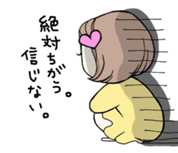 Brokenhearted girl sticker #6274234