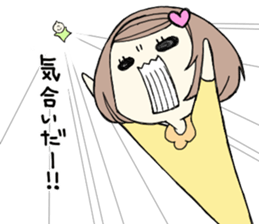 Brokenhearted girl sticker #6274243