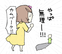 Brokenhearted girl sticker #6274271