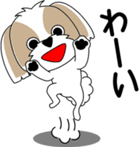 Cute Shih Tzu dog sticker #6275394