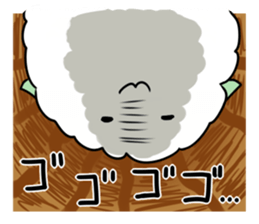 Mofu sheep sticker #6275569
