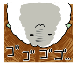 Mofu sheep sticker #6275569