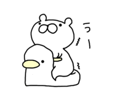 honwaka kuma sticker #6276187