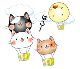 Cat *3 chick (one's own pace) sticker #6276576