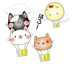 Cat *3 chick (one's own pace) sticker #6276576