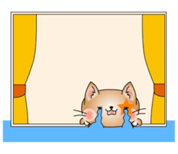 Cat *3 chick (one's own pace) sticker #6276579