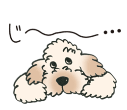 Mascot dog Jobim sticker #6276614