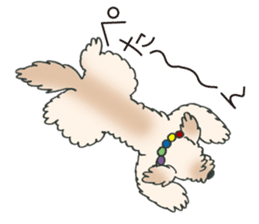Mascot dog Jobim sticker #6276625