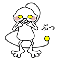 WHITE ALIEN sticker #6277860