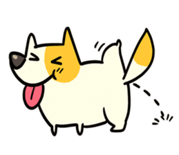SwordTail Dog sticker #6278072