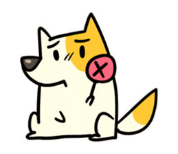 SwordTail Dog sticker #6278074