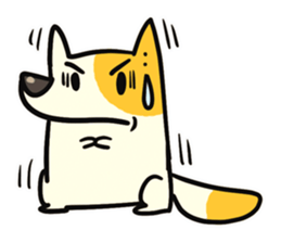 SwordTail Dog sticker #6278076