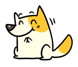 SwordTail Dog sticker #6278077