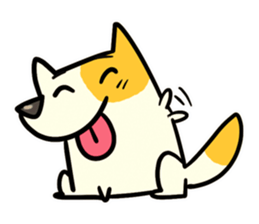 SwordTail Dog sticker #6278078