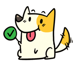 SwordTail Dog sticker #6278080