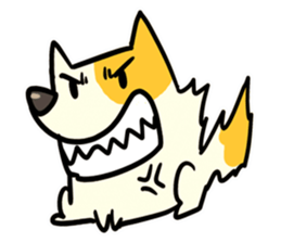 SwordTail Dog sticker #6278081