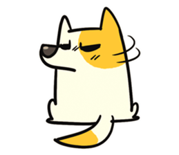 SwordTail Dog sticker #6278088