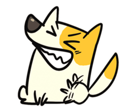 SwordTail Dog sticker #6278089