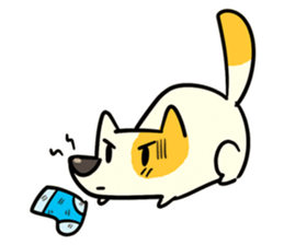 SwordTail Dog sticker #6278092