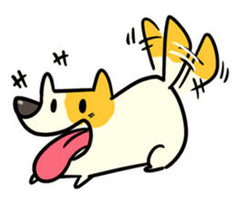 SwordTail Dog sticker #6278093