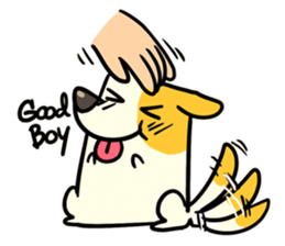 SwordTail Dog sticker #6278094