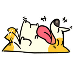 SwordTail Dog sticker #6278101