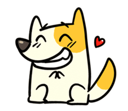 SwordTail Dog sticker #6278103