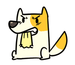 SwordTail Dog sticker #6278104