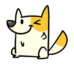 SwordTail Dog sticker #6278105