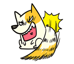 SwordTail Dog sticker #6278109