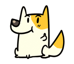 SwordTail Dog sticker #6278111