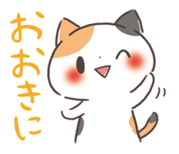Kinako cat Kyoto sticker set sticker #6278354