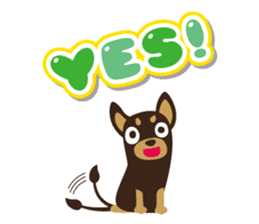 Happy Chihuahua. sticker #6278888