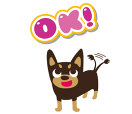 Happy Chihuahua. sticker #6278890