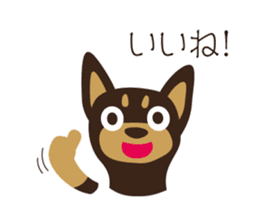 Happy Chihuahua. sticker #6278892