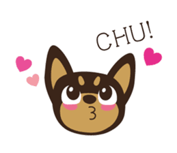 Happy Chihuahua. sticker #6278912