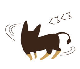 Happy Chihuahua. sticker #6278915