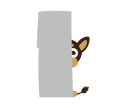 Happy Chihuahua. sticker #6278924