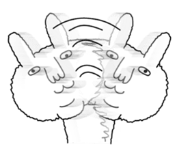 I'm RABBIT!!2 sticker #6278976