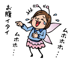 Do your best. Fairy Nakao. sticker #6279549