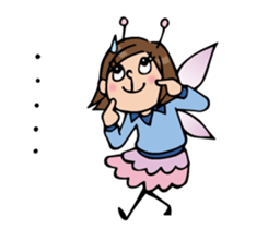 Do your best. Fairy Nakao. sticker #6279551