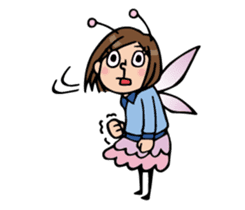 Do your best. Fairy Nakao. sticker #6279553