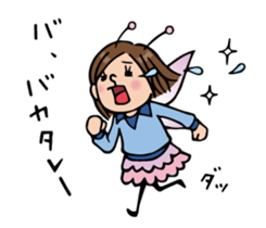 Do your best. Fairy Nakao. sticker #6279556