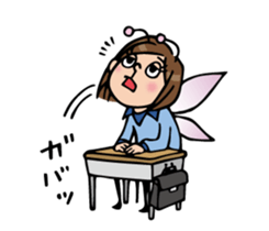 Do your best. Fairy Nakao. sticker #6279559