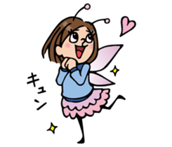 Do your best. Fairy Nakao. sticker #6279563
