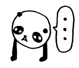 Every day of a panda-Summer2- sticker #6279758