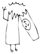 stick human. sticker #6280204