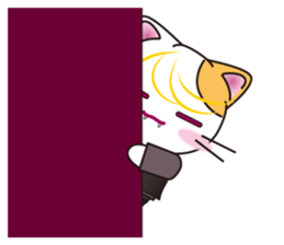 Vampire cat sticker #6280314