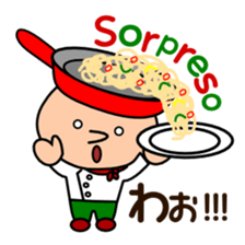 Come on Mr. pasta sticker #6281385