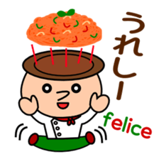 Come on Mr. pasta sticker #6281393